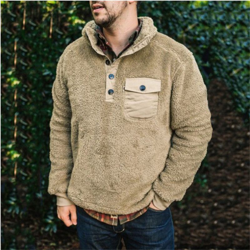 Χειμερινό Πουλόβερ Sherpa Fleece Teddy