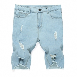 Μάρκα Destroyed Skinny Frayed Jeans