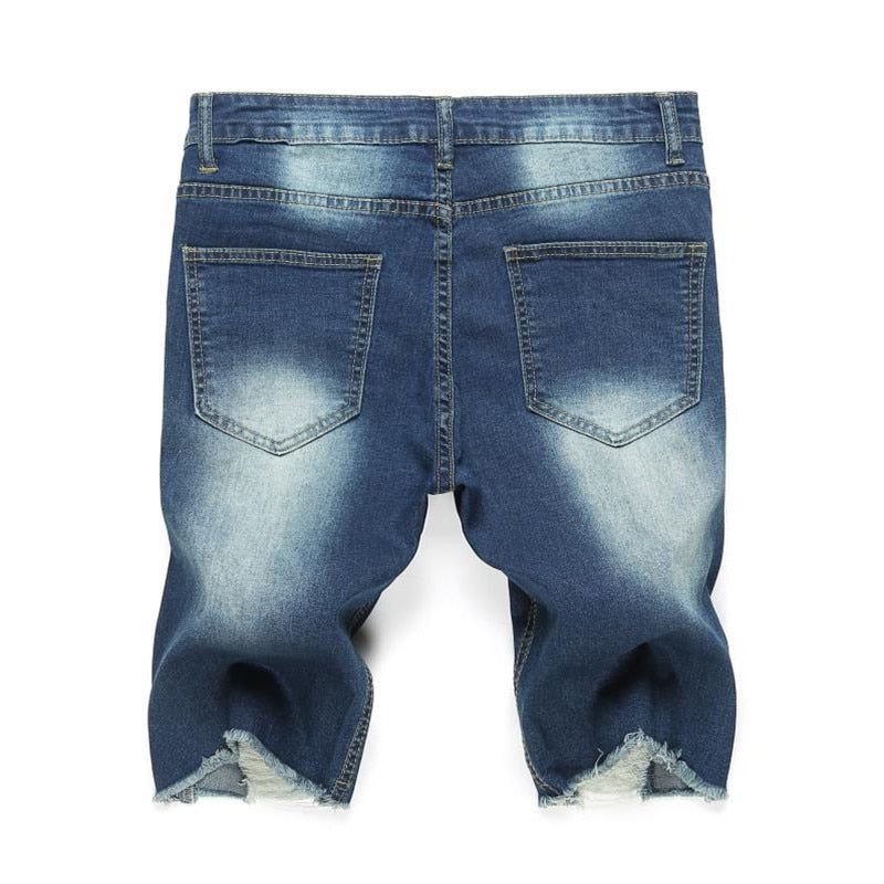 Μάρκα Destroyed Skinny Frayed Jeans