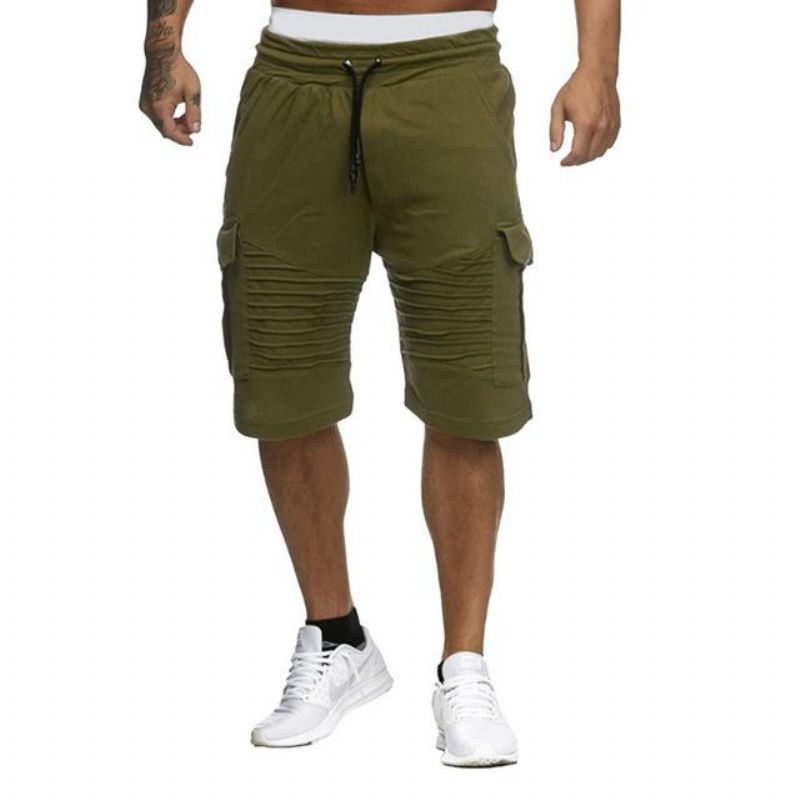 Streetwear Style Loose Short