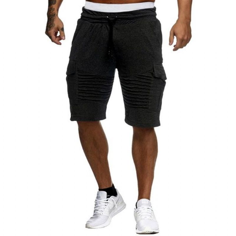 Streetwear Style Loose Short