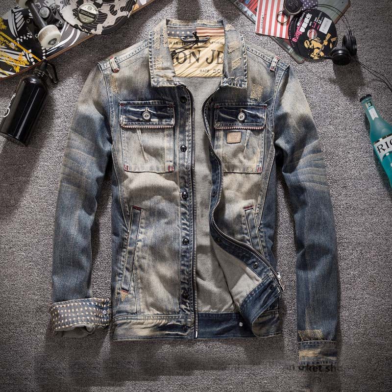 American Trendy Cowboy Jean Jacket