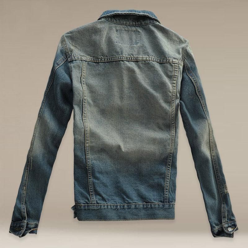 Casual Washed Cotton Jeans Jacket