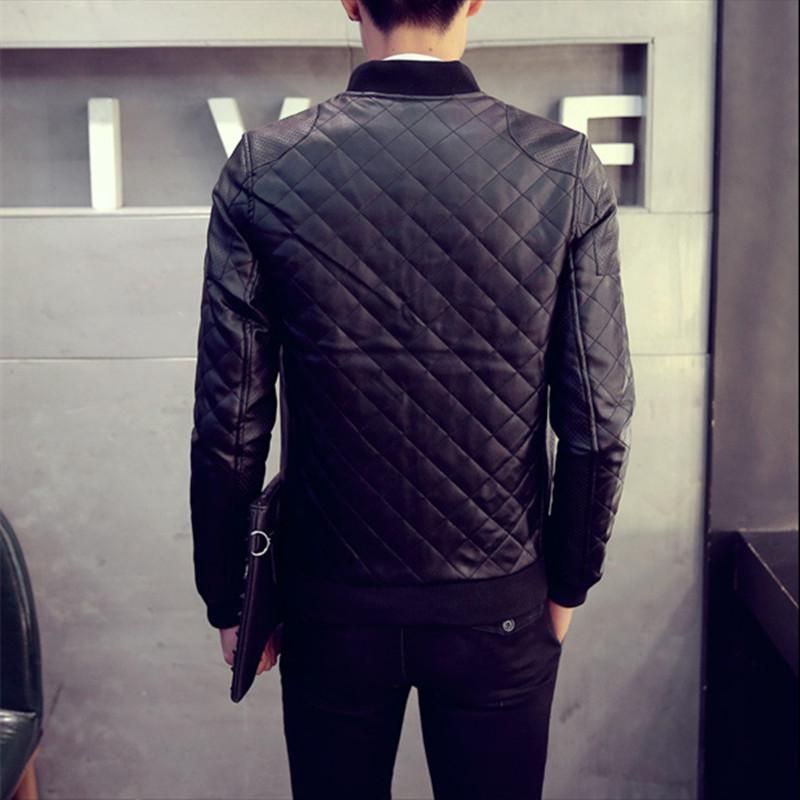 Δερμάτινο Φθινοπωρινό Χειμερινό Biker Jacket