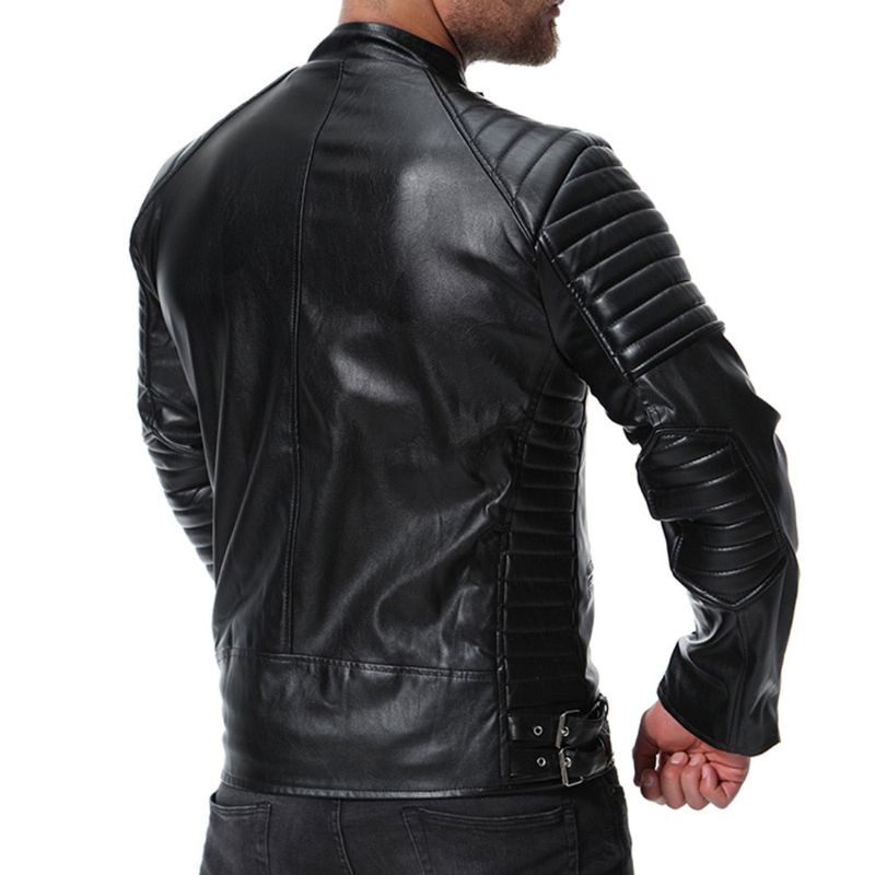 Δερμάτινο Μπουφάν Spring Biker Style