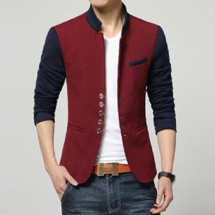 Μόδα Patchwork Casual Blazer