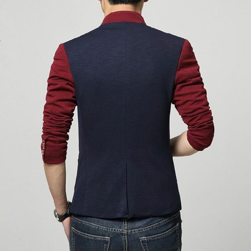 Μόδα Patchwork Casual Blazer