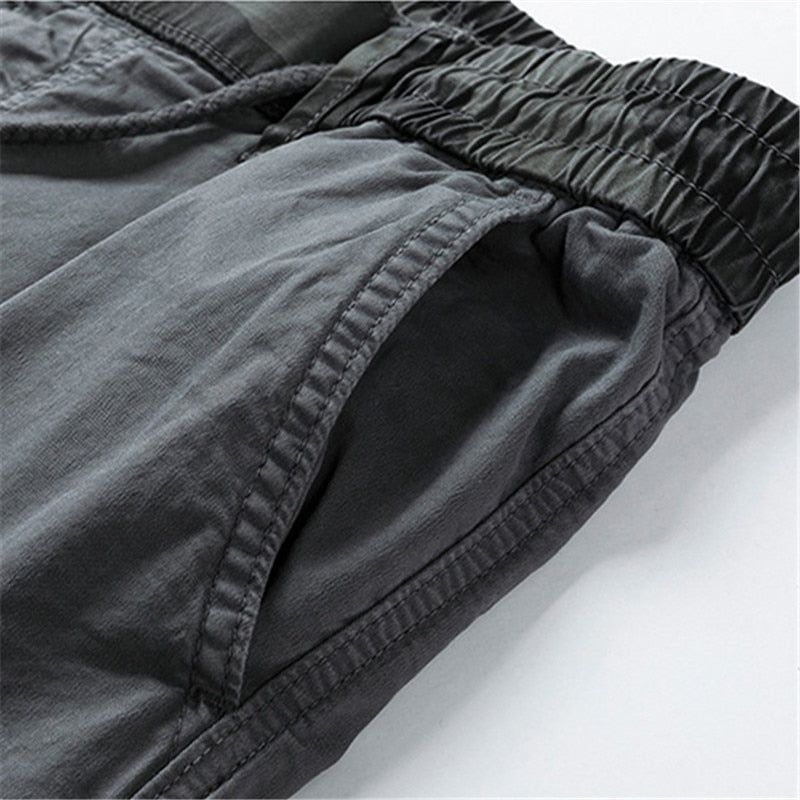 Cargo Streetwear Elastic Waist Joggers