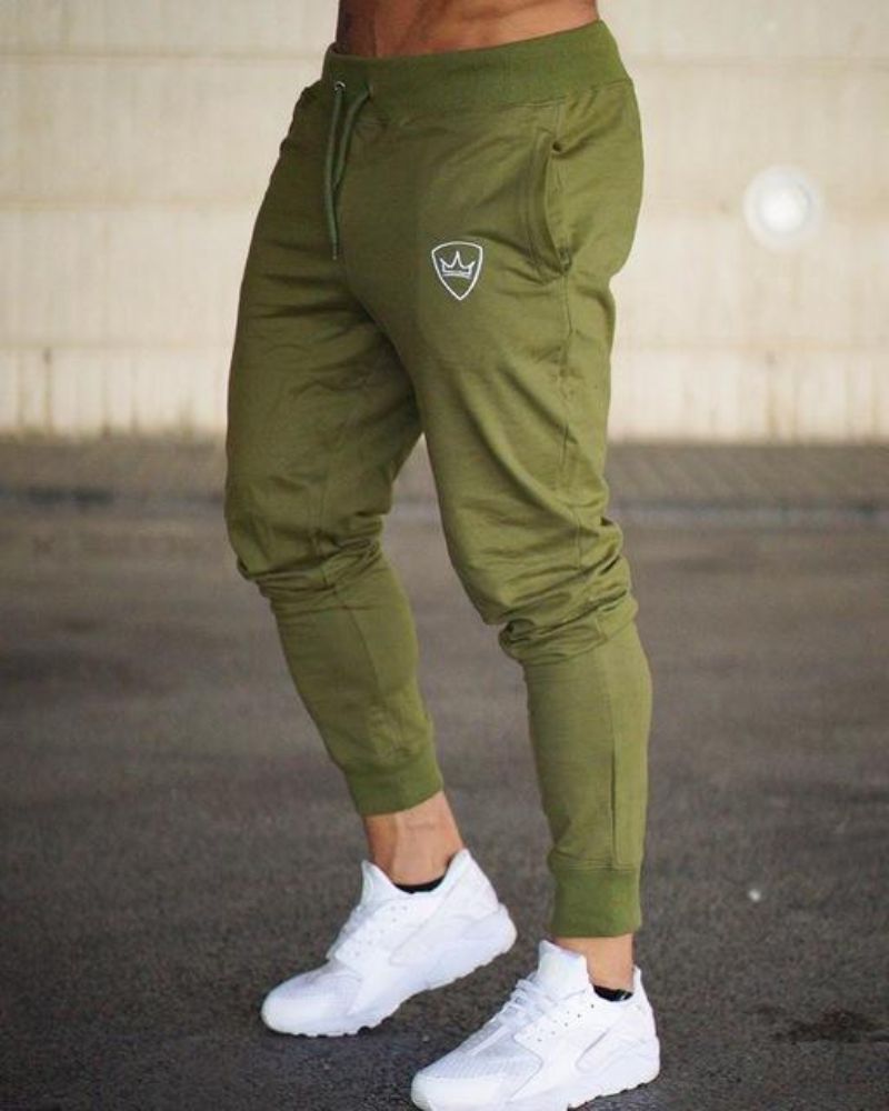 Joggers Trousers Casual Παντελόνι