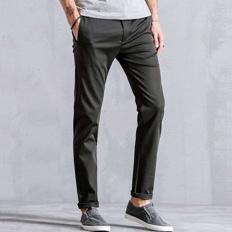 Μόδα Slim Fit Παντελόνι