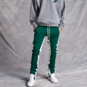 Ριγέ Πίστα Long Skinny Joggers