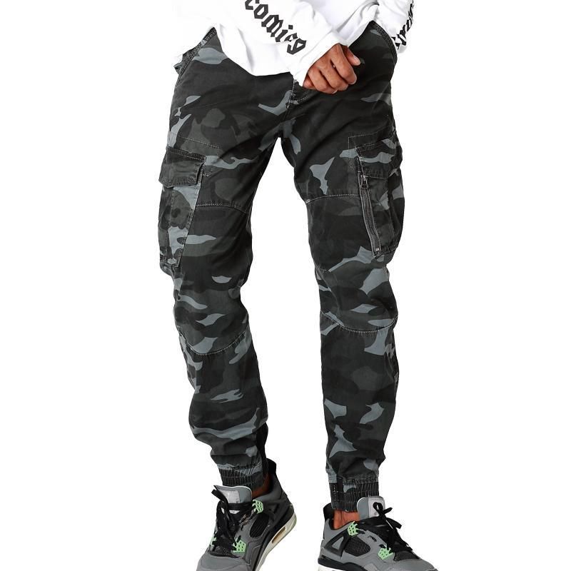 Streetwear Camouflage Jogger Παντελόνι