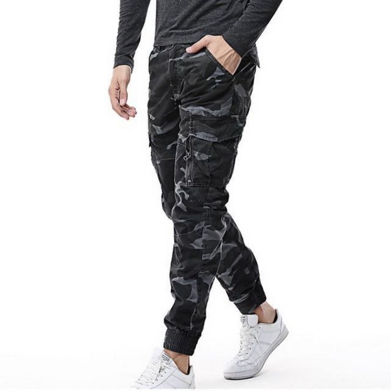 Streetwear Camouflage Jogger Παντελόνι