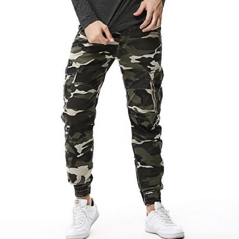 Streetwear Camouflage Jogger Παντελόνι