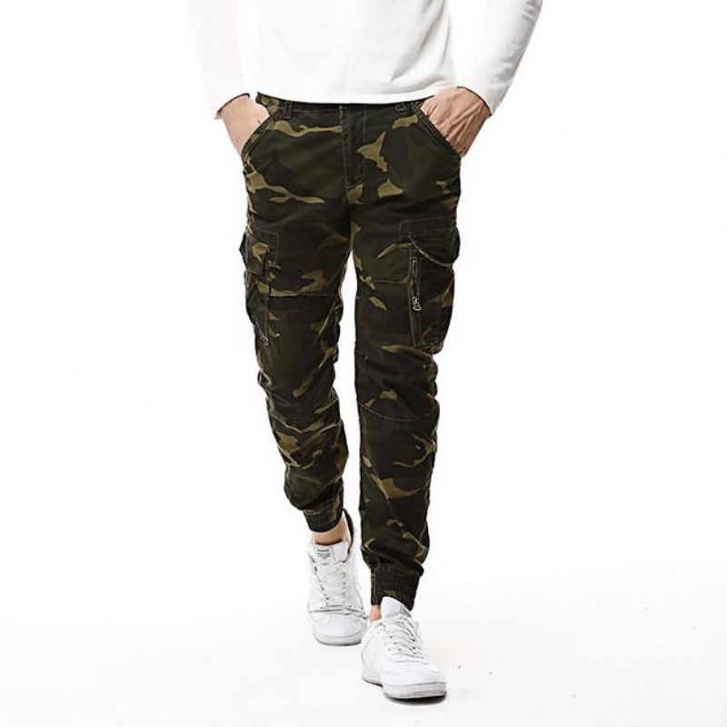 Streetwear Camouflage Jogger Παντελόνι