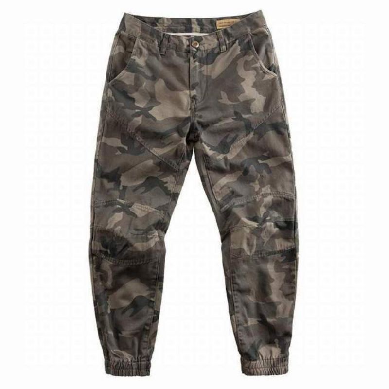 Streetwear Jogger Παντελόνι Παραλλαγής 100% Βαμβάκι