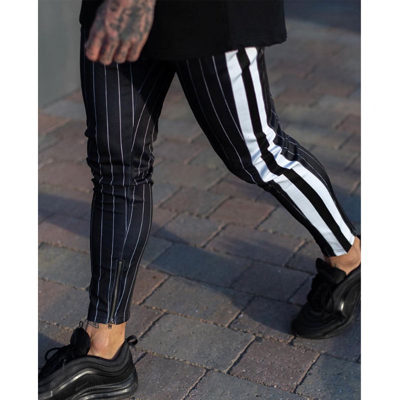 Στυλ Ριγέ Μολύβι Joggers