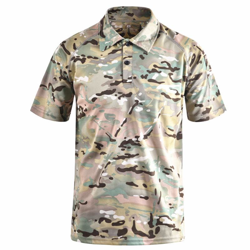 Πόλο Μπλουζάκι Typhon Multicam Fast Dry Tactical Camouflage