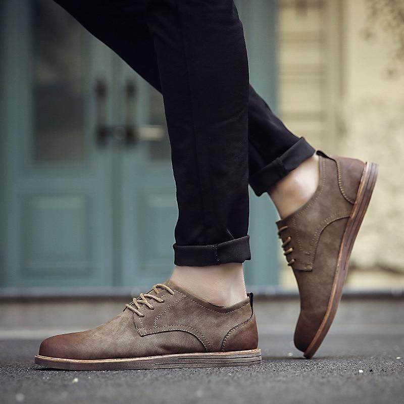 Αγγλία Οξφόρδης Oxfords Style Παπούτσια