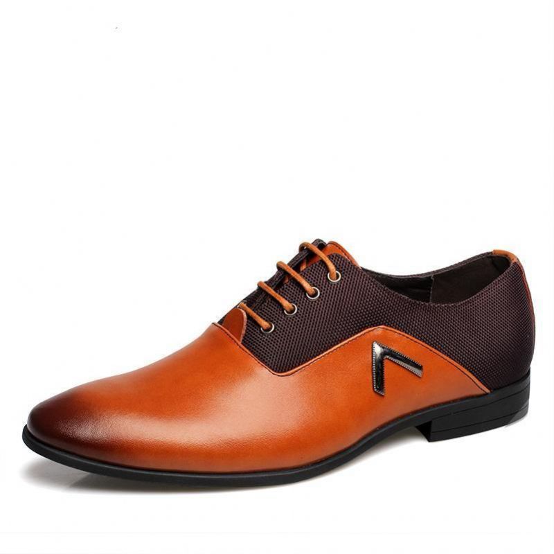 Δερμάτινο Κομψό Σχέδιο Casual Οξφόρδης Oxfords