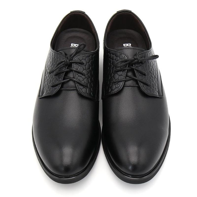 Μαύρα Ανδρικά Επιχείρηση Breathable Οξφόρδης Oxfords