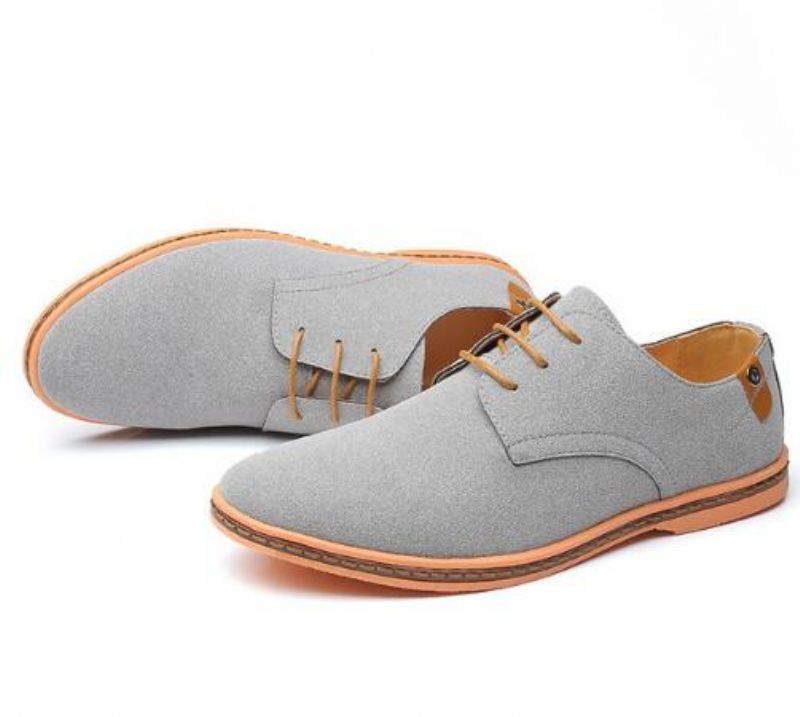 Suede Δερμάτινα Παπούτσια Oxford