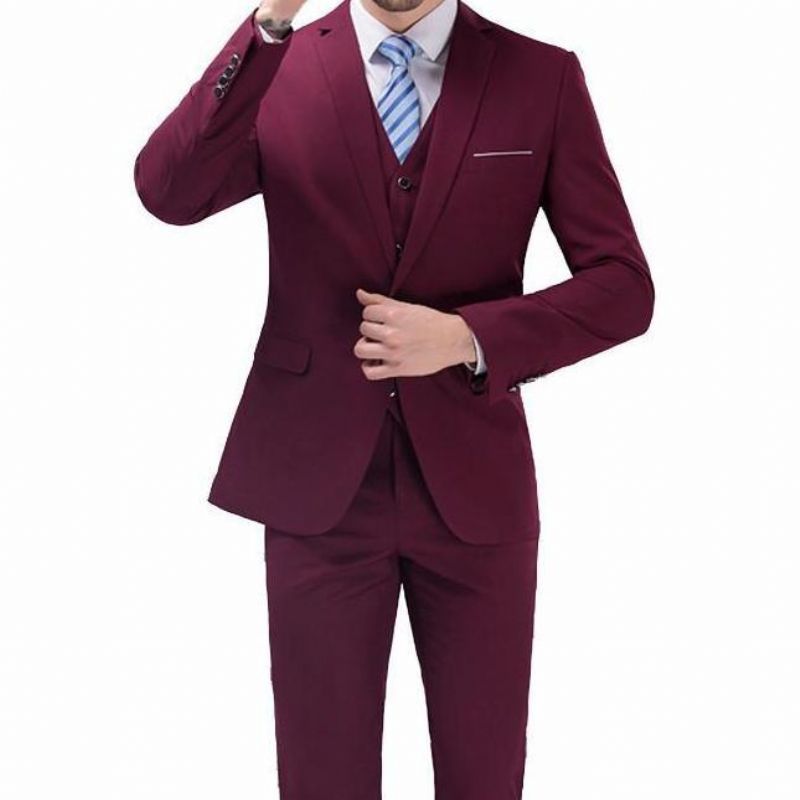 - Κοστούμι 3 Τεμαχίων Luxury Slim Fit