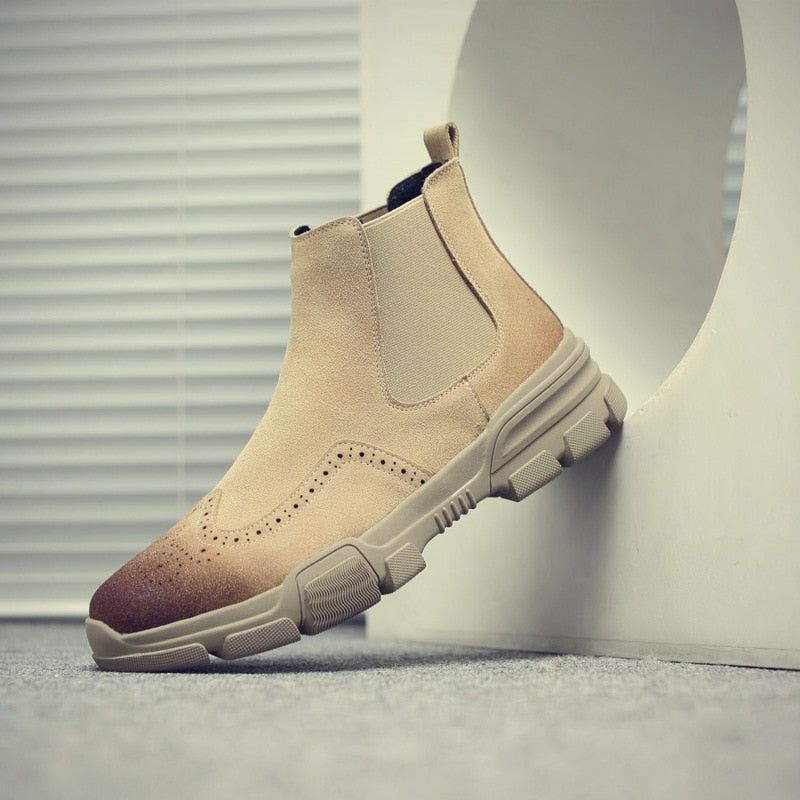 Άνετα Lace Up Slip On Boots