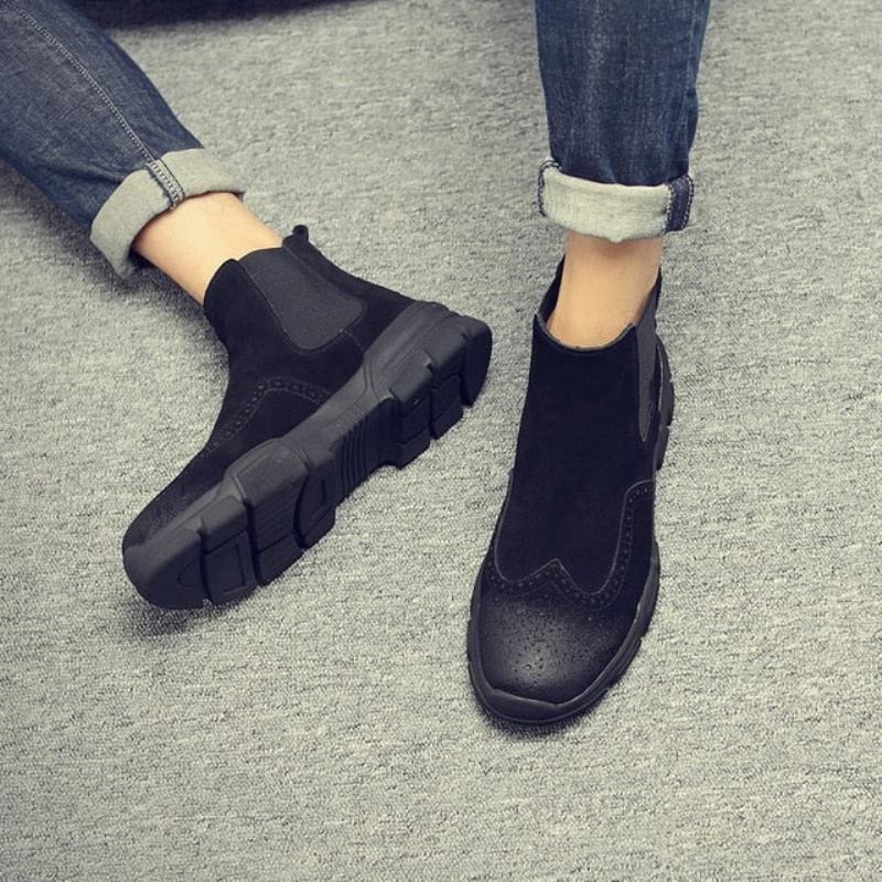 Άνετα Lace Up Slip On Boots