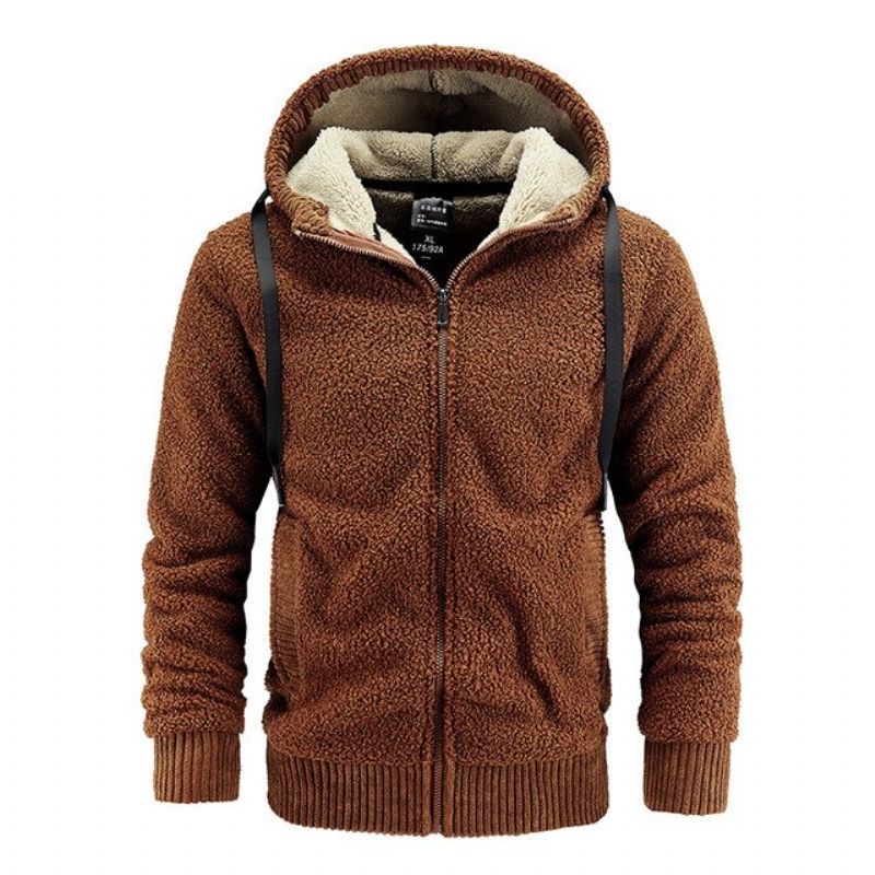 Cashmere Thicken Keep Casual Hoodie