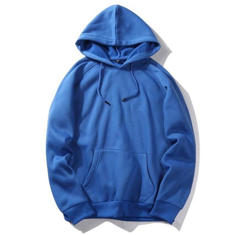 Casual Στερεό Χρώμα Hoodie