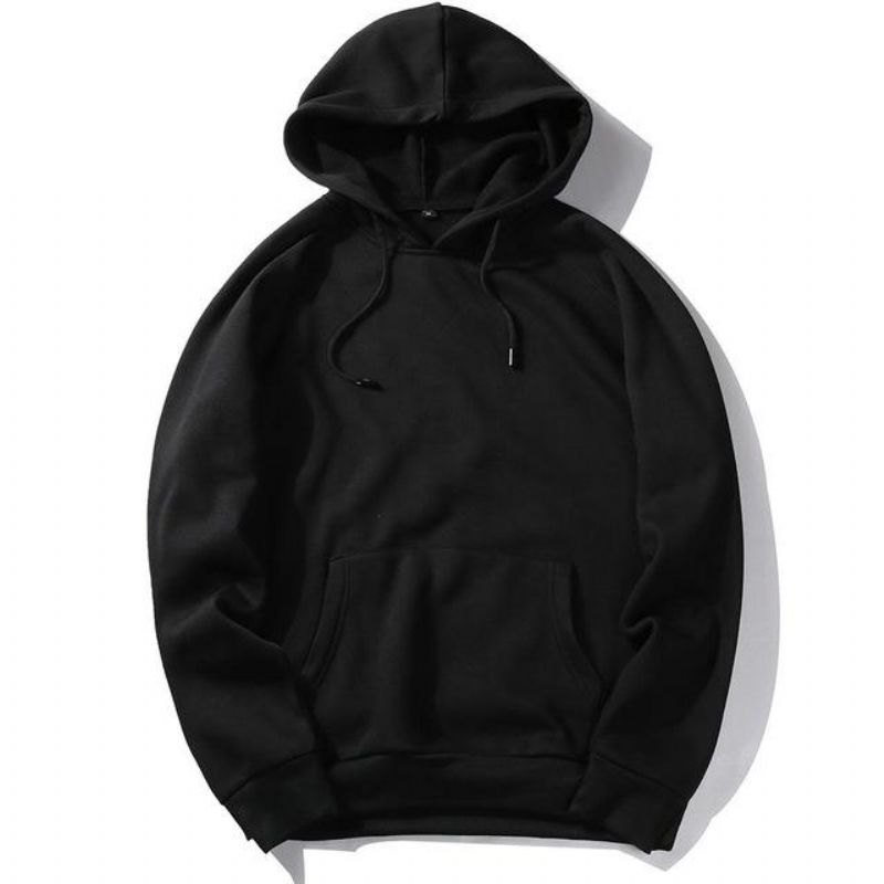 Casual Στερεό Χρώμα Hoodie