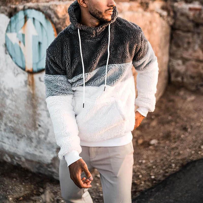 Φλις Ζεστό Ανοιξιάτικο Streetwear Hoodie