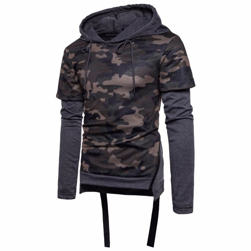 Καμουφλάζ Μόδα Two-piece Hoodie