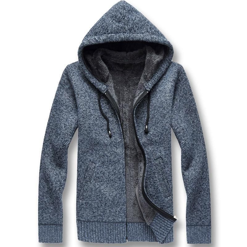 Μόδα Slim Fit Hoodie Πουλόβερ