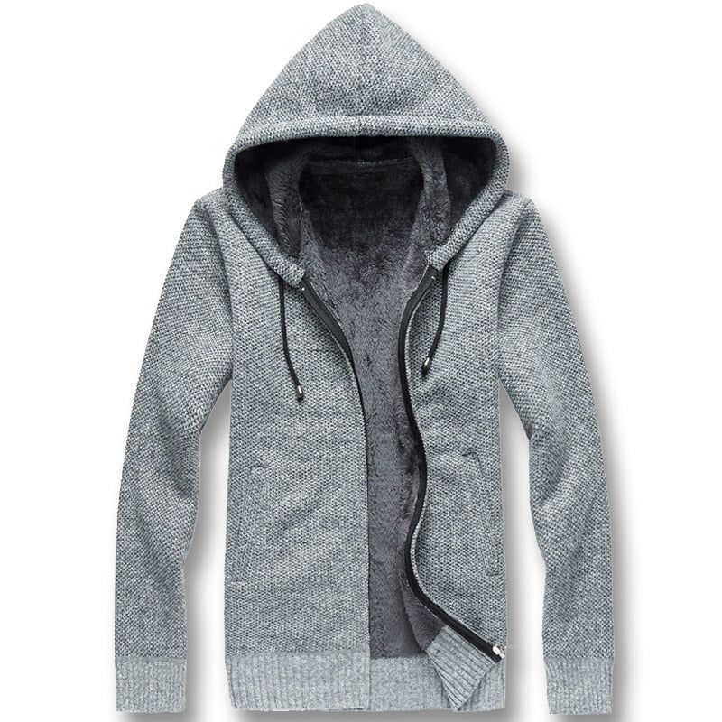 Μόδα Slim Fit Hoodie Πουλόβερ