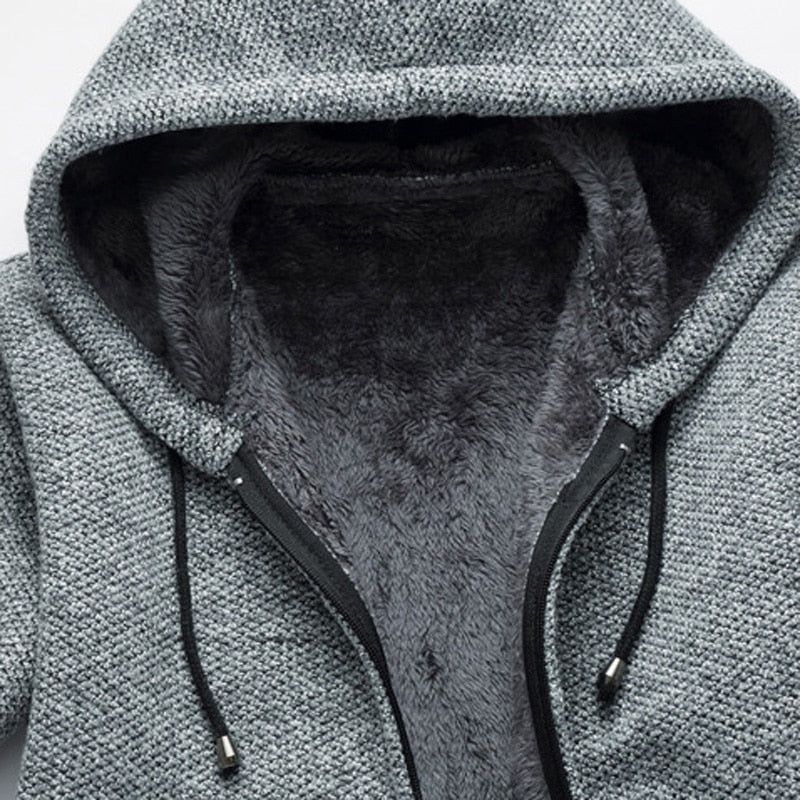 Μόδα Slim Fit Hoodie Πουλόβερ