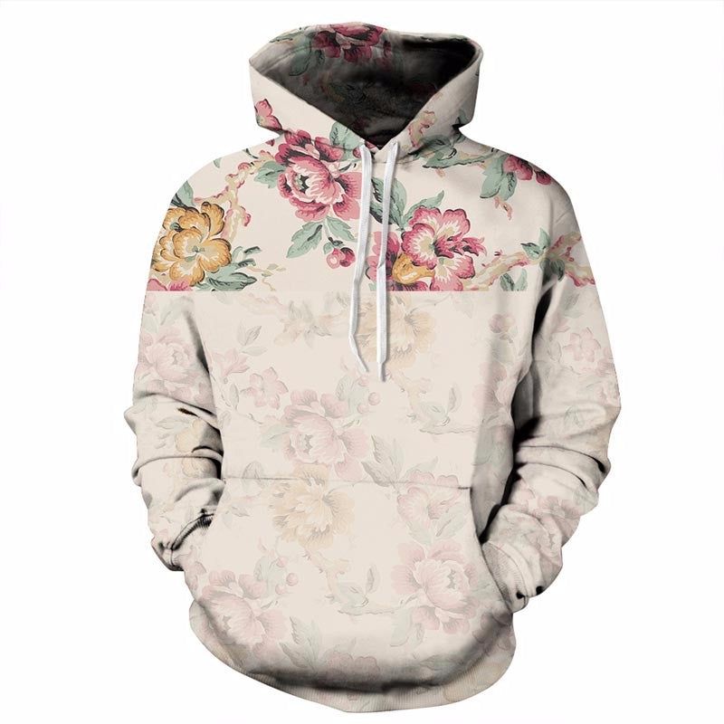 Τριαντάφυλλα Floral Hooded Hoodie