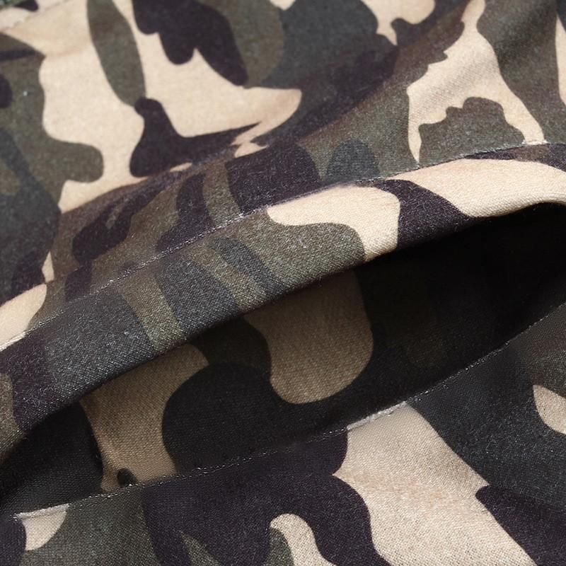 Χειμερινό Χοντρό Φλις Camo Hoodie