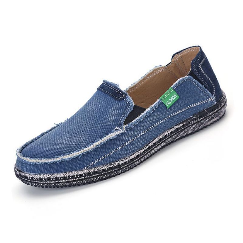 Ανδρικά Καλοκαίρι Slip On Επίπεδα Παπούτσια Loafers Ελαφρά Παπούτσια