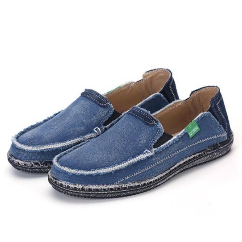 Ανδρικά Καλοκαίρι Slip On Επίπεδα Παπούτσια Loafers Ελαφρά Παπούτσια