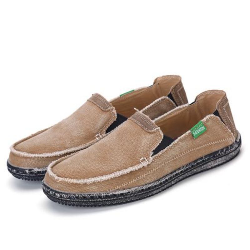 Ανδρικά Καλοκαίρι Slip On Επίπεδα Παπούτσια Loafers Ελαφρά Παπούτσια