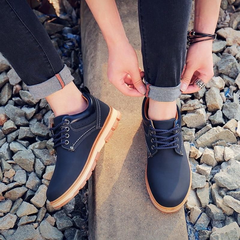 Δερμάτινα Flat Παπούτσια Οξφόρδης Oxfords