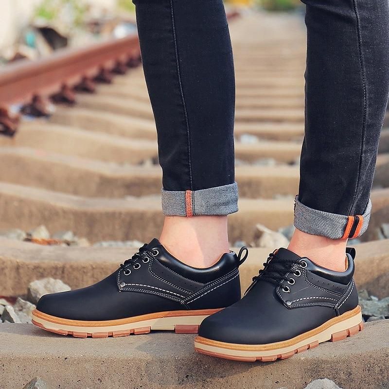 Δερμάτινα Flat Παπούτσια Οξφόρδης Oxfords