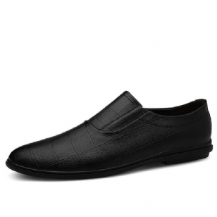 Δερμάτινα Slip Loafers Ελαφρά Παπούτσια