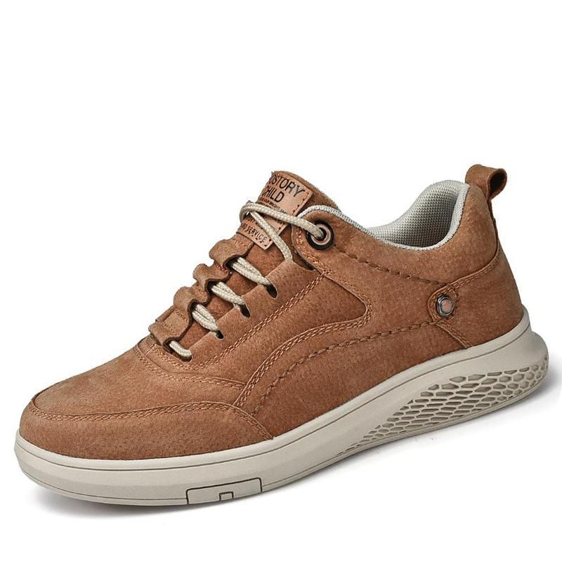 Γνήσιο Δερμάτινο Suede Sneakers