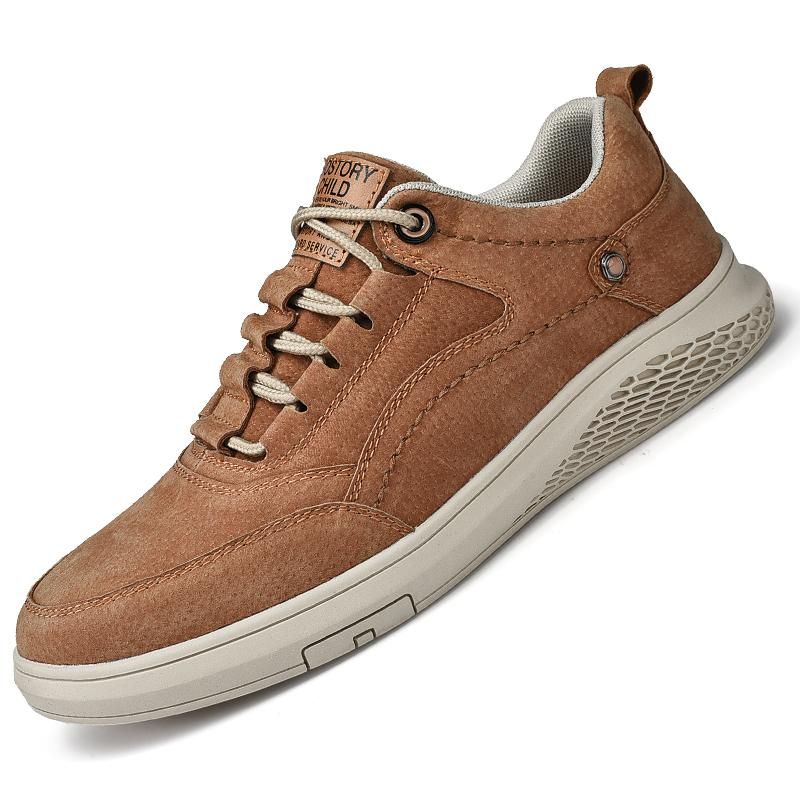 Γνήσιο Δερμάτινο Suede Sneakers