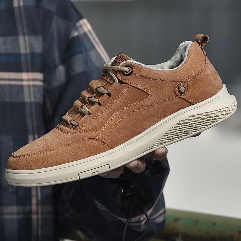 Γνήσιο Δερμάτινο Suede Sneakers