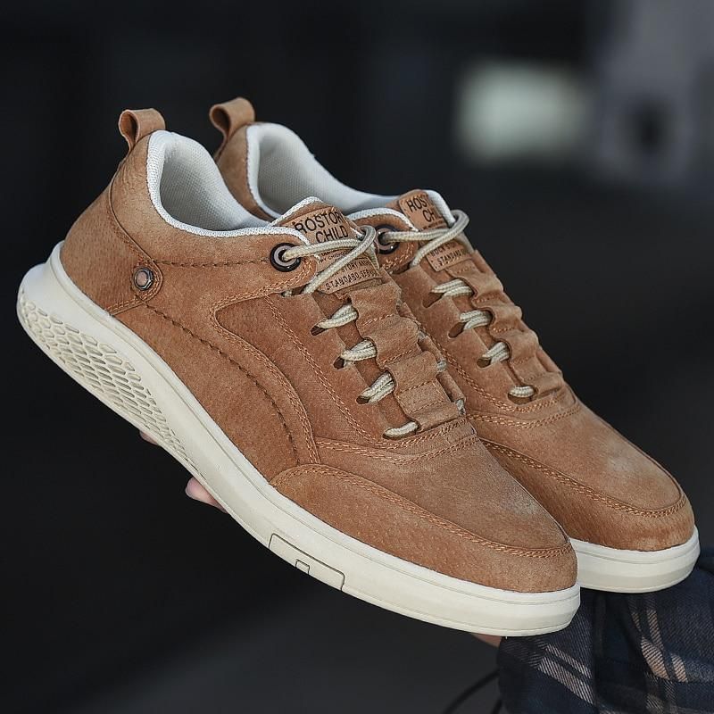 Γνήσιο Δερμάτινο Suede Sneakers