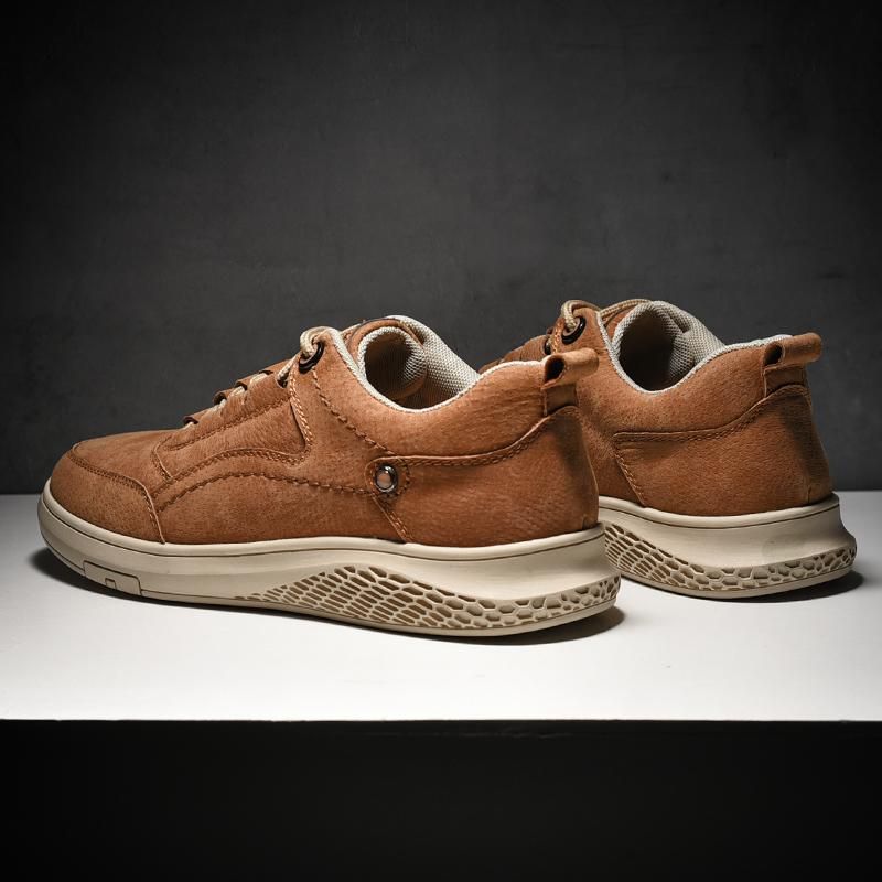 Γνήσιο Δερμάτινο Suede Sneakers